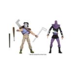 NECA TORTUGAS NINJA PACK 2 FIGURAS CASEY JONES & FOOT SOLDIER - 18 CM