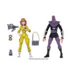 NECA TORTUGAS NINJA PACK 2 FIGURAS APRIL O'NEIL & FOOT SOLDIER - 18 CM