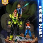[PRE-ORDER DICIEMBRE 2020] DYNAMIC STUDIOS DRAGON BALL RESIN STATUE ANDROID FAMILY - 52 CM