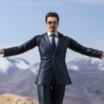 S.H FIGUARTS TONY STARK BIRTH OF IRON MAN VERSION - 15 CM