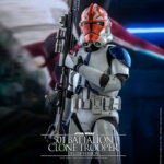 HOT TOYS 1/6 THE CLONE WARS : 501st BATTALION CLONE TROOPER DELUXE - 30 CM