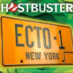 DOCTOR COLLECTOR GHOSTBUSTERS 1/1 PLACA MATRICULA ECTO - 1 - 33 CM