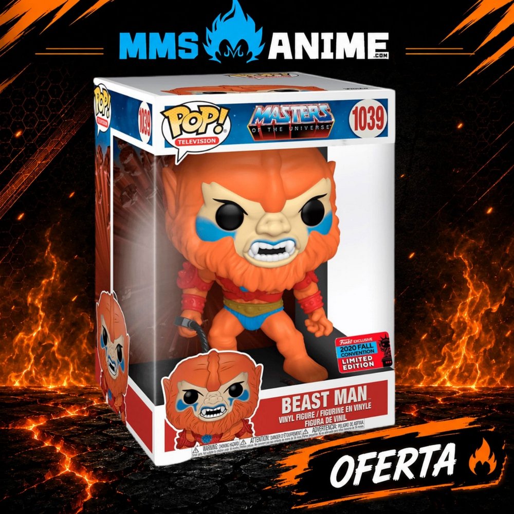 sh-figuarts-miniaturas-dragon-ball-MMSANIME_5 FUNKO POP SUPER SIZED MASTERS OF THE UNIVERSE BEAST MAN EXCLUSIVE - 25 CM - Imagen 1