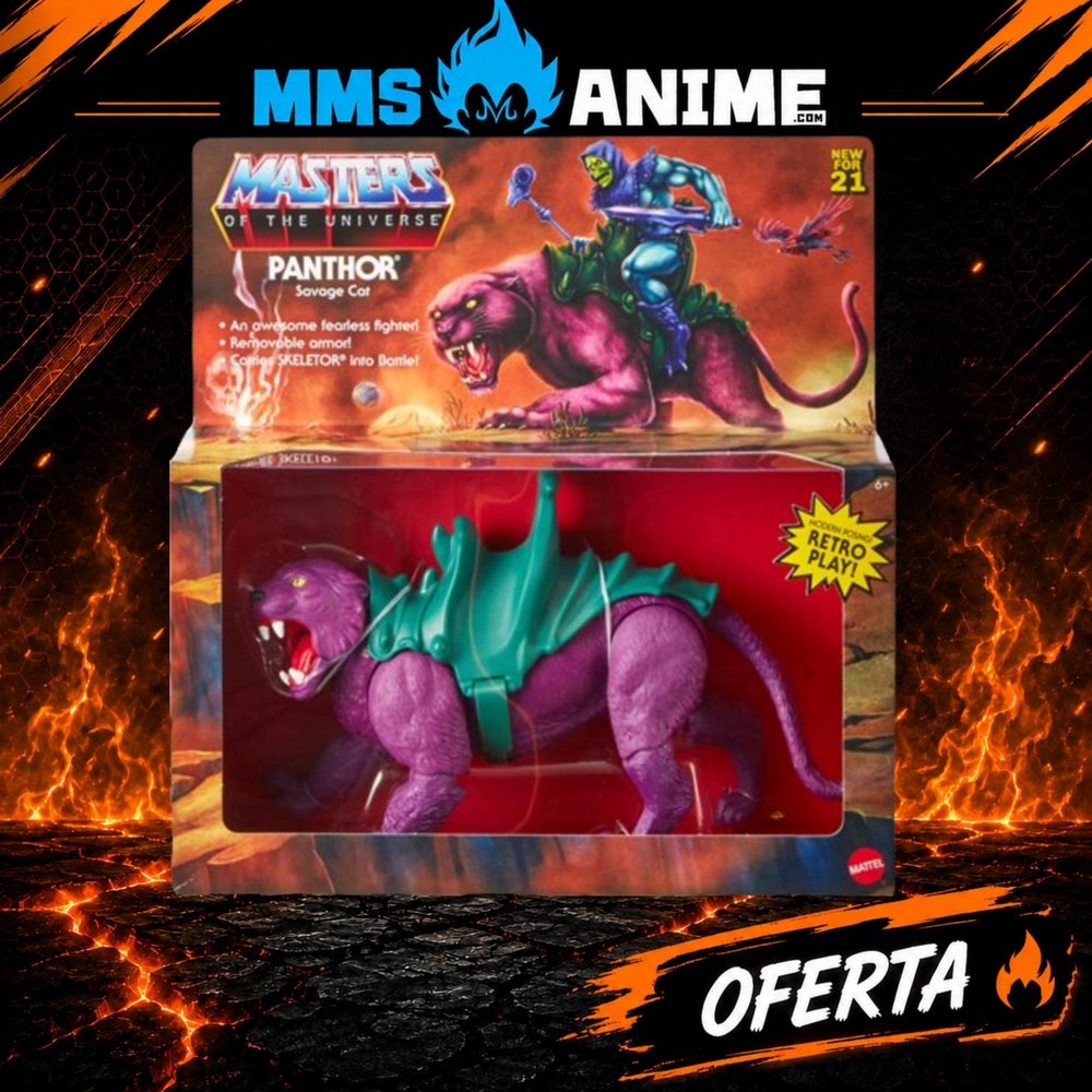 sh-figuarts-miniaturas-dragon-ball-MMSANIME_6 MATTEL MASTERS OF THE UNIVERSE ORIGINS PANTHOR - 14 CM - Imagen 1