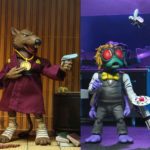 NECA TORTUGAS NINJA SET 2 FIGURAS SPLINTER & BAXTER - 18 CM