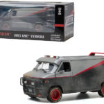 JADA TOYS 1/24 THE A-TEAM GMC 1983 VANDURA WEATHERED BULLETS VERSION