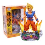 BANPRESTO DRAGON BALL DIORAMA MASTER STARS THE SON GOKU THE BRUSH - 18 CM