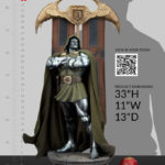 [PRE-ORDER SEPTIEMBRE 2022] SIDESHOW MAQUETTE 1/4 DOCTOR DOOM - 69 CM