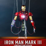 HOT TOYS 1/6 IRON MAN MARK III CONSTRUCTION VERSION - 39 CM