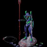 [PRE-ORDER ABRIL 2022] EVANGELION 3.0 +1.0 T.U.A.T. DYNACTION EVA-01 MHDW + SPEAR OF CASSIUS - 40 CM