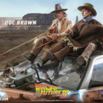 HOT TOYS 1/6 BACK TO THE FUTURE III MARTY McFLY & DOC BROWN - 28/32 CM