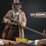 HOT TOYS 1/6 BACK TO THE FUTURE III DOC BROWN - 32 CM