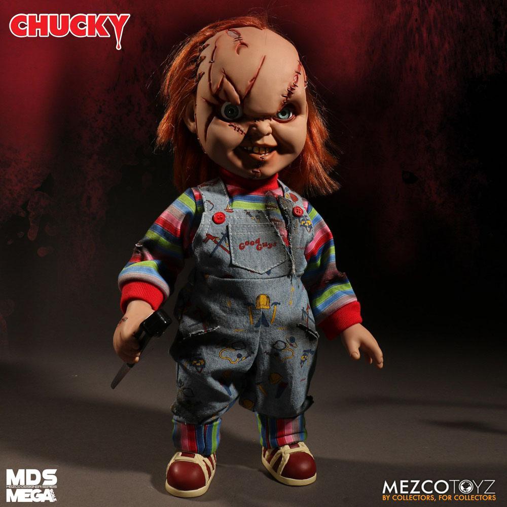 Comprar Muñeco Chucky el diabólico Muñeca con sonido Sneering Chucky 38 cm  - Dungeon Marvels