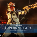 HOT TOYS 1/6 STAR WARS THE CLONE WARS: CAPTAIN VAUGHN - 30 CM
