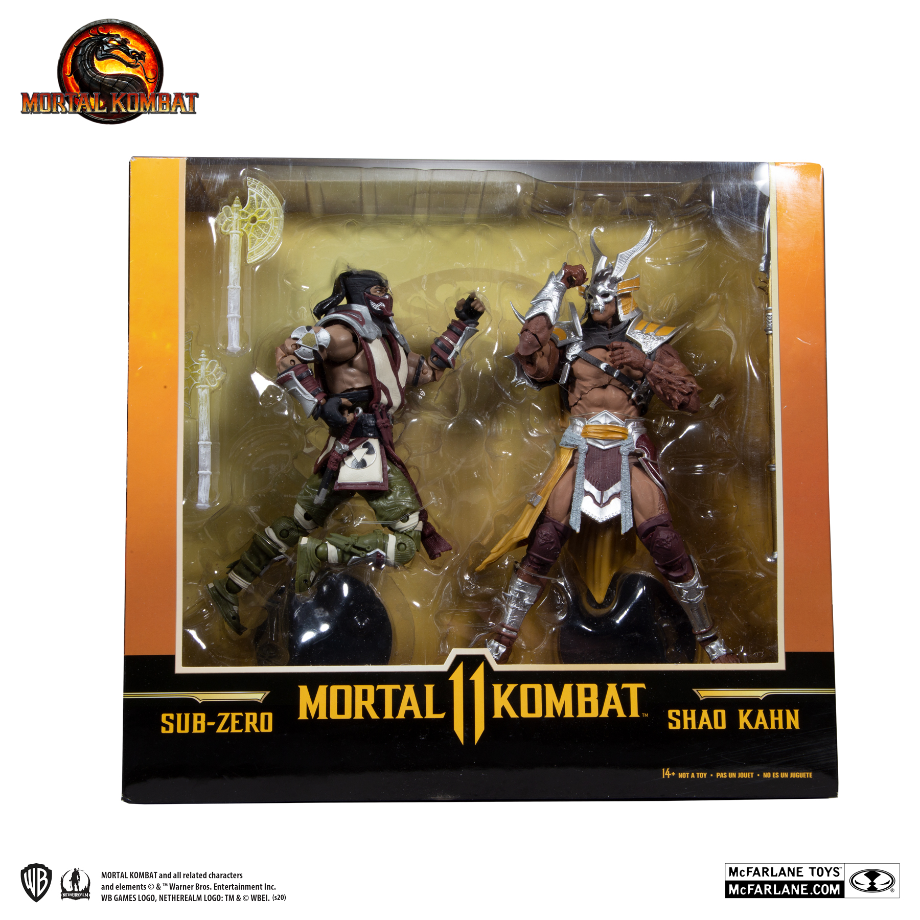 Shao Kahn - Mortal Kombat XI - McFarlane - Sonho Geek
