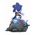 DIAMOND SELECT MOVIE GALLERY DIORAMA SONIC THE HEDGEHOG - 13 CM