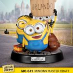 [PRE-ORDER FEBRERO 2023] BEAST KINGDOM LOS MINIONS MASTER CRAFT STUART & BOB & KEVIN - 35 CM