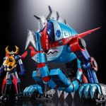SOUL OF CHOGOKIN DIECAST DIVINE DEMON-DRAGON GAIKING GX-100 & DAIKU MARYU - 75 CM
