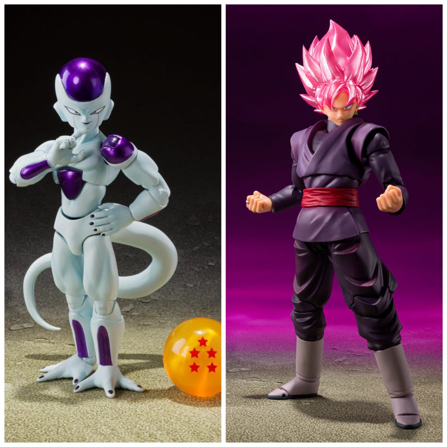 S.H FIGUARTS DRAGON BALL FRIEZA FOURTH FORM - 12 CM + S.H FIGUARTS ...