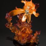 FIGUARTS ZERO RE-ISSUE NARUTO SHIPPUDEN MINATO NAMIKAZE KURAMA KIZUNA RELATION - 22 CM
