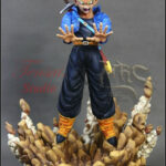TENSAI X MRC DRAGON BALL RESIN STATUE SUPER SAIYAN TRUNKS - 40 CM