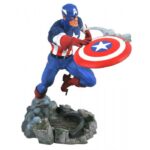 DIAMOND SELECT MARVEL COMIC GALLERY DIORAMA VS. CAPITAN AMERICA - 25 CM