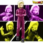 S.H FIGUARTS DRAGON BALL ANDROIDE A-18 UNIVERSE SURVIVAL - 15 CM