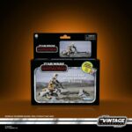 HASBRO STAR WARS THE MANDALORIAN THE VINTAGE COLLECTION SPEEDER BIKE SCOUT TROOPER & GROGU SET - 10 CM
