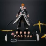 [PRE-ORDER ENERO 2025] S.H FIGUARTS BLEACH ICHIGO KUROSAKI DUAL ZANGETSU VER. - 16 CM