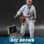 HOT TOYS 1/6 BACK TO THE FUTURE DOC BROWN DELUXE VER. - 30 CM