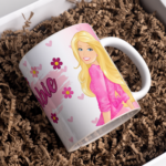 [DISPONIBLE] TAZA PERSONALIZADA BARBIE (M.118) - 325 ML