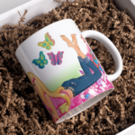 [DISPONIBLE] TAZA PERSONALIZADA BARBIE (M.150) - 325 ML
