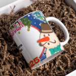 [DISPONIBLE] TAZA PERSONALIZADA NAVIDAD (M.108) - 325 ML