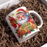 [DISPONIBLE] TAZA PERSONALIZADA NAVIDAD (M.68) - 325 ML
