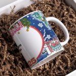 [DISPONIBLE] TAZA PERSONALIZADA NAVIDAD (M.98) - 325 ML