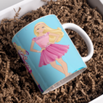 [DISPONIBLE] TAZA PERSONALIZADA BARBIE (M.226) - 325 ML