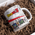 [DISPONIBLE] TAZA PERSONALIZADA DRAGON BALL (M.225) - 325 ML