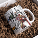 [DISPONIBLE] TAZA PERSONALIZADA MARVEL (M.212) - 325 ML