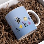 [DISPONIBLE] TAZA PERSONALIZADA PIXAR (M.222) - 325 ML