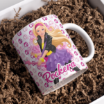 [DISPONIBLE] TAZA PERSONALIZADA BARBIE (M.281) - 325 ML