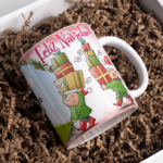 [DISPONIBLE] TAZA PERSONALIZADA NAVIDAD (M.267) - 325 ML