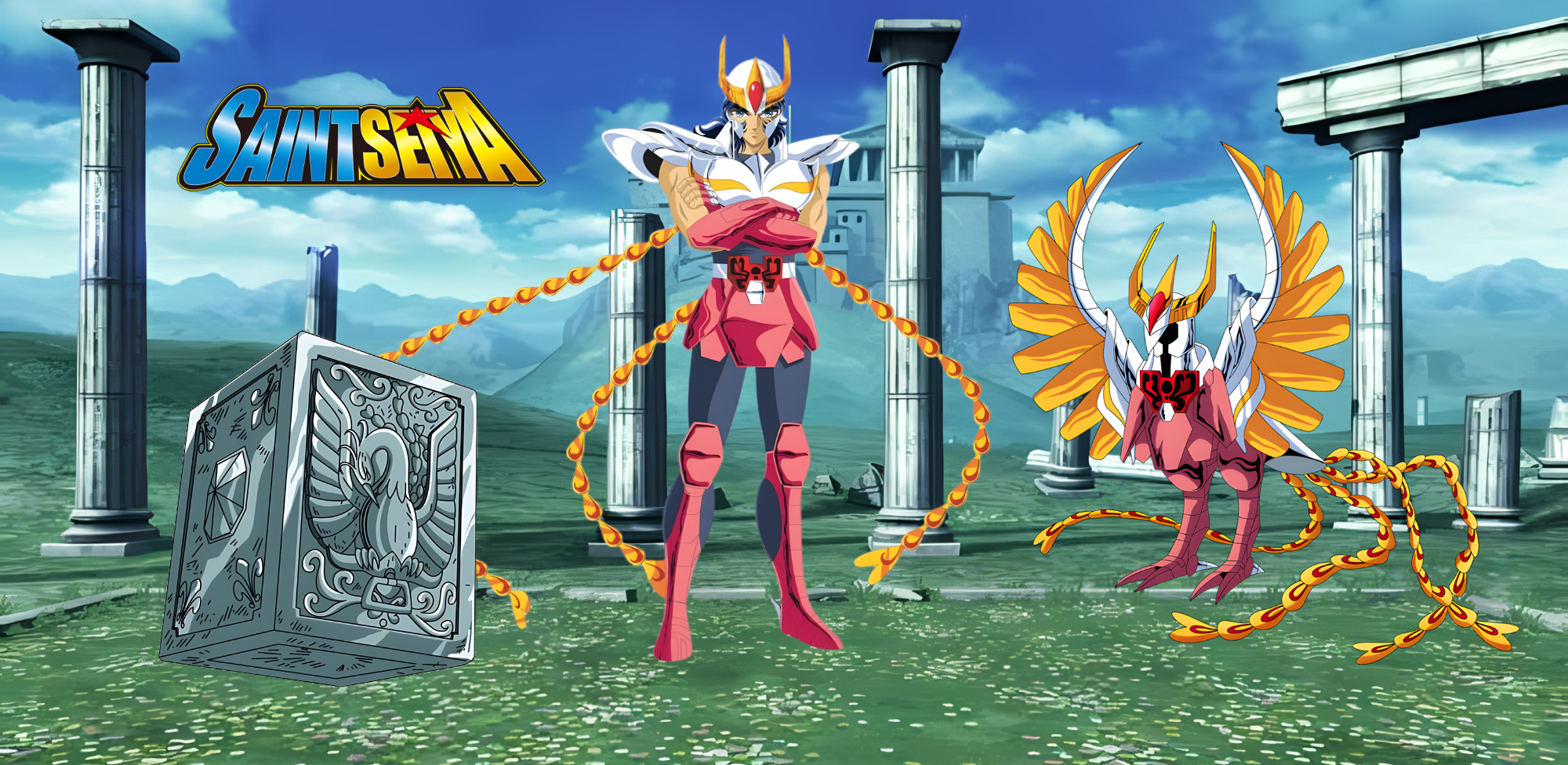 Caballeros del Zodiaco M.349 ( 20.5 x 10 )