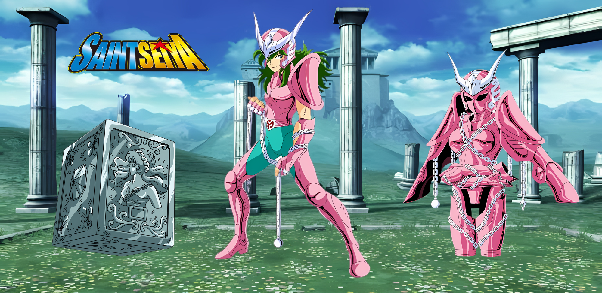 Caballeros del zodiaco M.344 ( 20.5 x 10 )