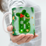 [DISPONIBLE] TAZA PERSONALIZADA NAVIDAD (M.335) - 325 ML