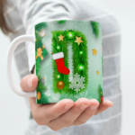 [DISPONIBLE] TAZA PERSONALIZADA NAVIDAD (M.343) - 325 ML