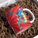 [DISPONIBLE] TAZA PERSONALIZADA POKEMON (M.345) - 325 ML