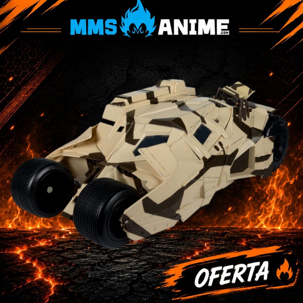 OFERTAS-MMSANIME_6 McFARLANE TOYS DC MULTIVERSE (GOLD LABEL) BATMAN THE DARK KNIGHT RISES TUMBLER CAMOUFLAGE - 46 CM - Imagen 1