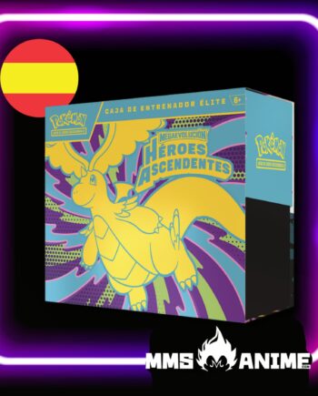 [DISPONIBLE] MEGA EVOLUCION HEROES ASCENDENTES ELITE TRAINER BOX POKEMON TCG + CAJA DE PET PROTECTOR