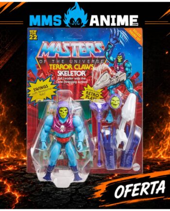 MATTEL MASTERS OF THE UNIVERSE ORIGINS DELUXE TERROR CLAWS SKELETOR - 14 CM