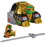 PLAYMATES MIGHTY MORPHIN POWER RANGERS SET 5 COMBINABLES THUNDERZORD + TAZA PERSONALIZADA - Imagen 21